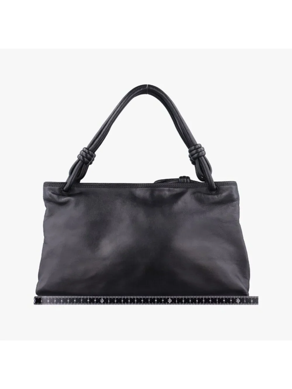 Loewe Anagram Knot Black Nappa Leather Handbag